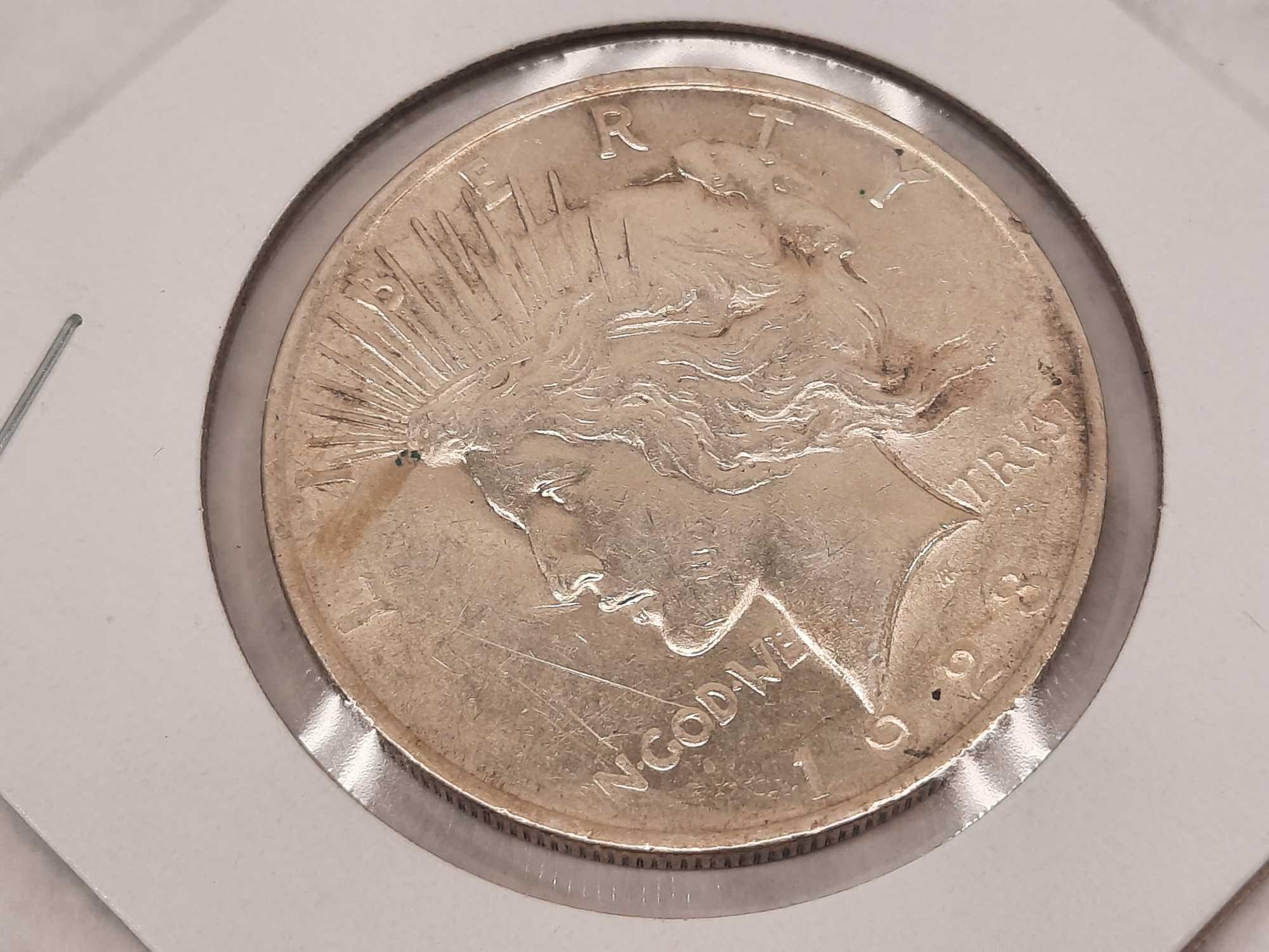 1928 Peace Silver Dollar