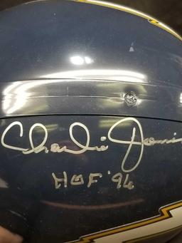 San Diego Chargers Charlie Joiner Signed Full Size Helmet
