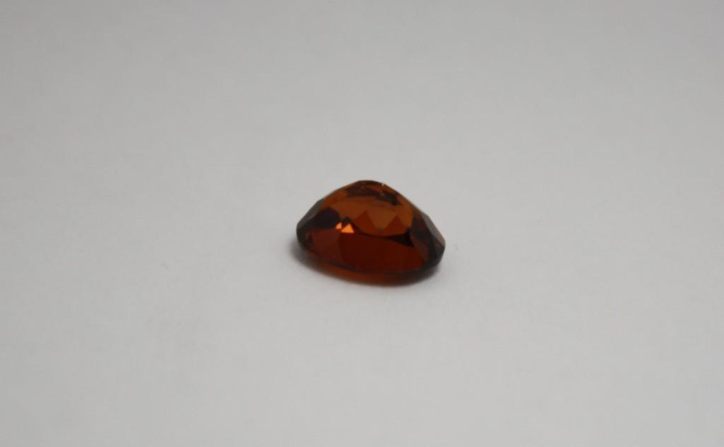 4.50ct Sapphire Natural Golden Yellow Orange Beauty Fiery Gem Stone w/ ID Card