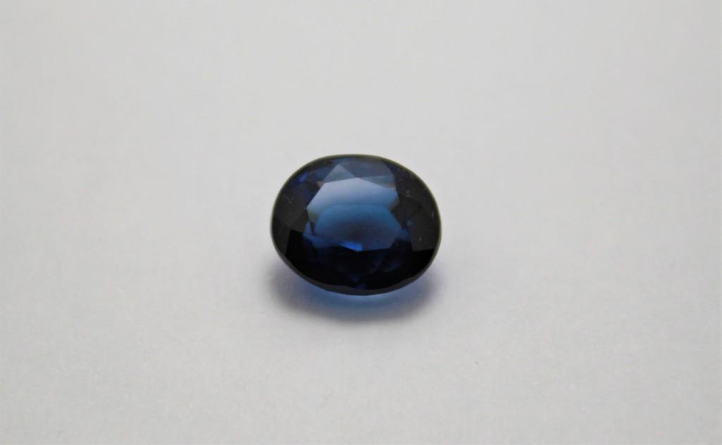 9.45ct Royal Blue Sapphire Sri Lanka Stunning Natural Huge Gem Stone w/ Gem ID Card