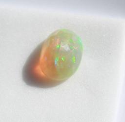 1.40ct Rainbow Opal Stunning Vibrant Colors Natural Earth Mined