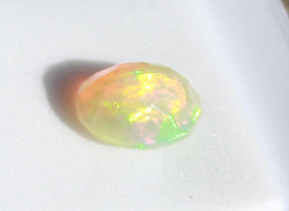 1.40ct Rainbow Opal Stunning Vibrant Colors Natural Earth Mined