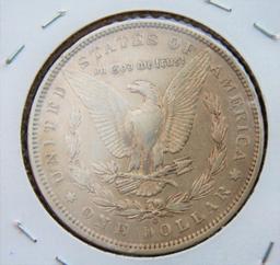 Morgan Silver Dollar 1896-O rare date better grade au+ stunner original