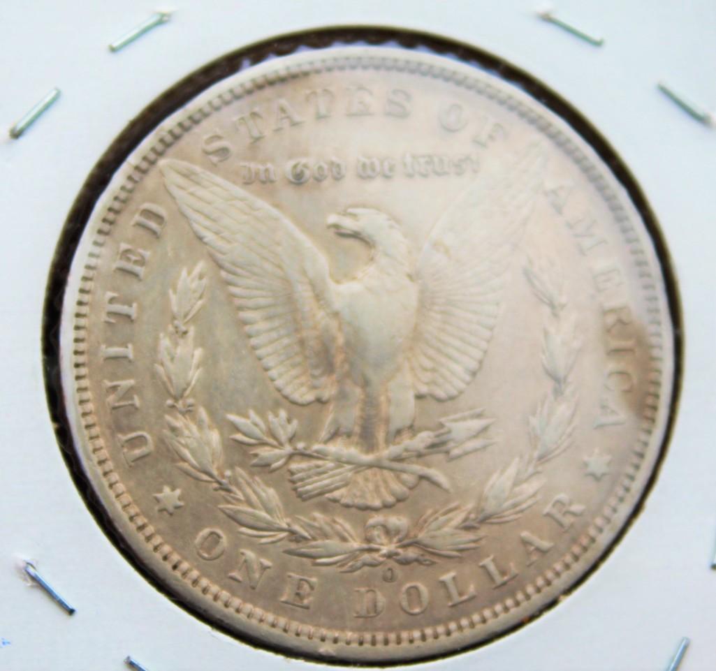 Morgan Silver Dollar 1896-O rare date better grade au+ stunner original
