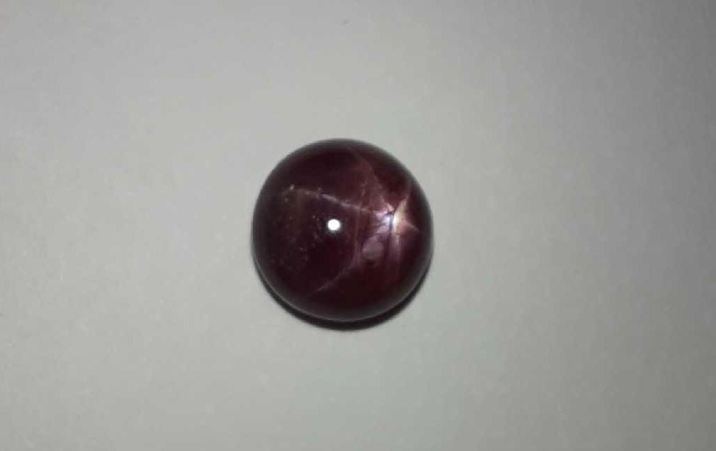 3.50ct Blood Red Star Ruby Gorgeous Shimmer Electric Star Shape