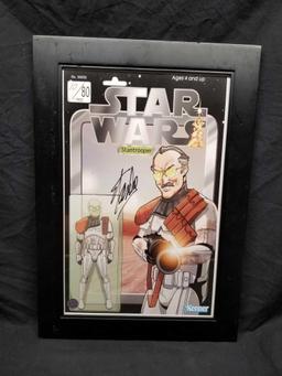 Stan Lee Signed Star Wars Stantrooper COA