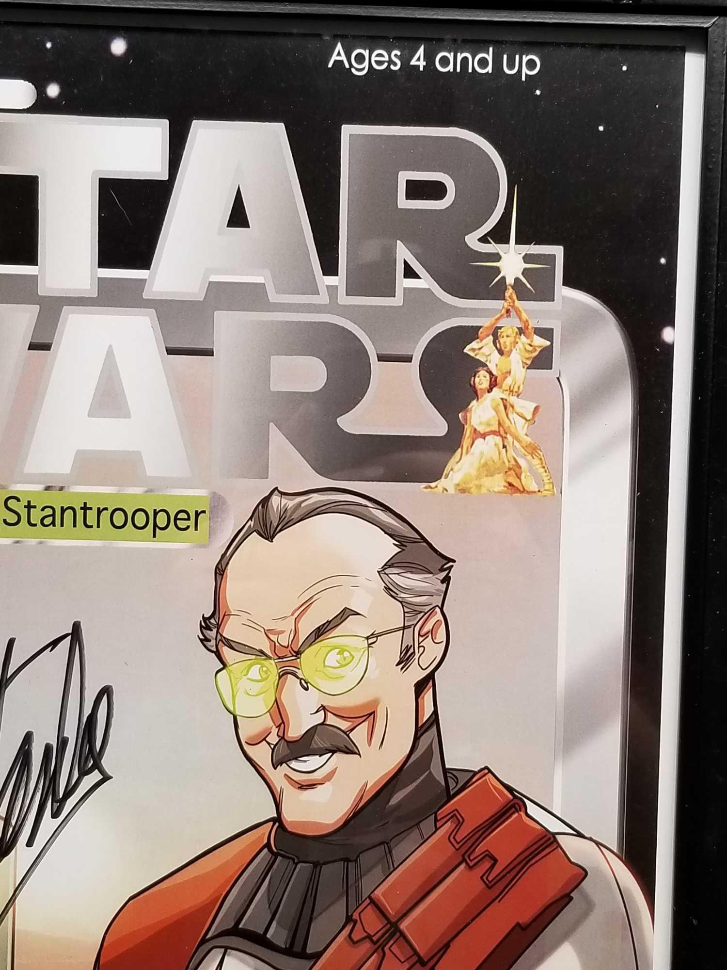 Stan Lee Signed Star Wars Stantrooper COA