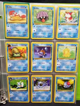 Pokemon Cards First Edition In Pages 90 Cards