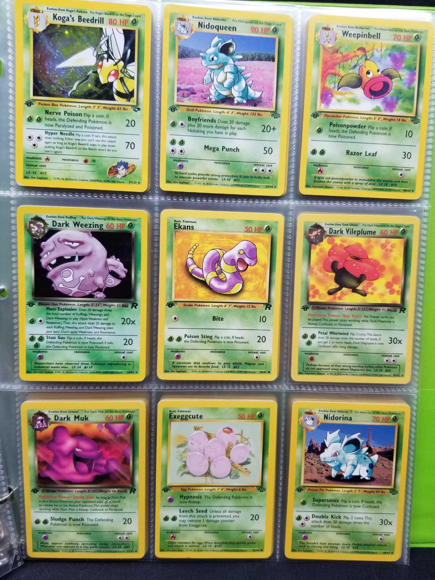 Pokemon Cards First Edition In Pages 90 Cards