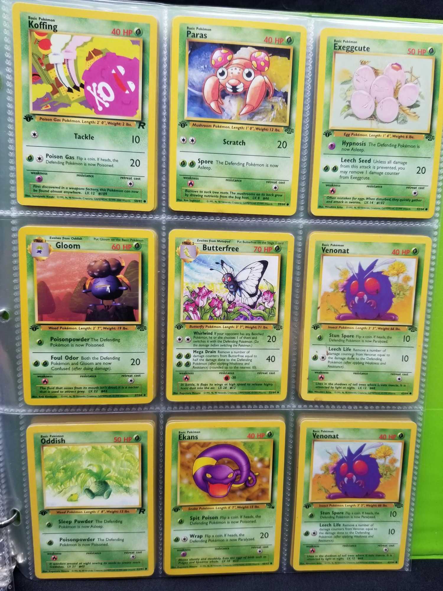 Pokemon Cards First Edition In Pages 90 Cards
