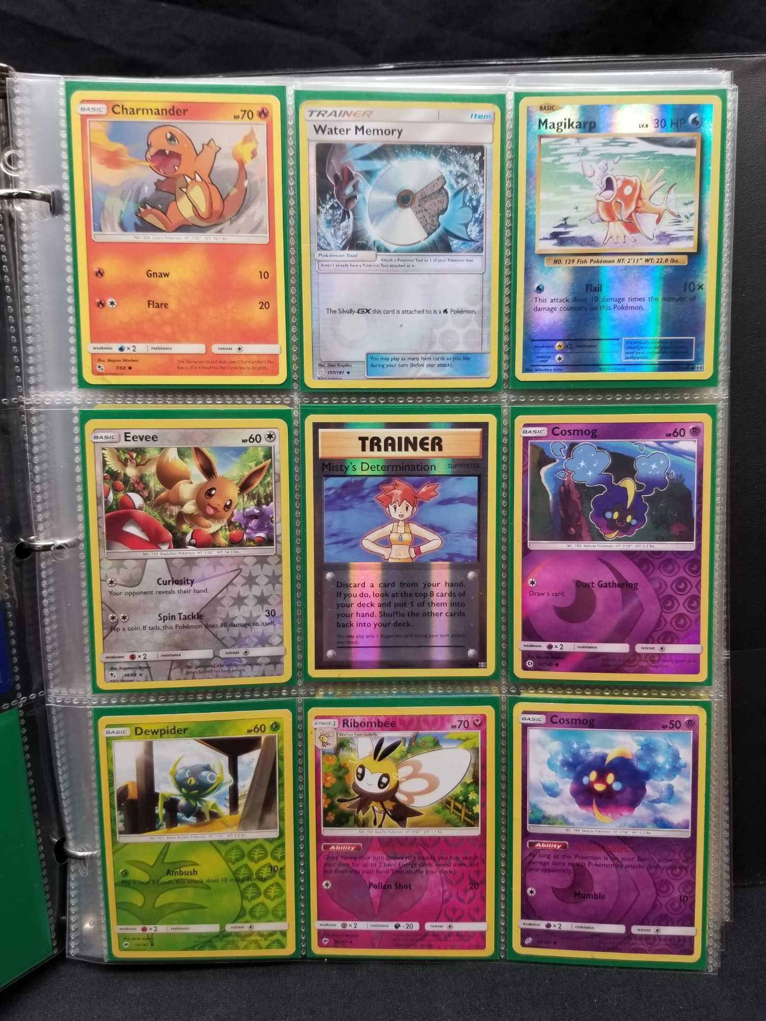 Pokemon Cards In Pages Halos Japanese