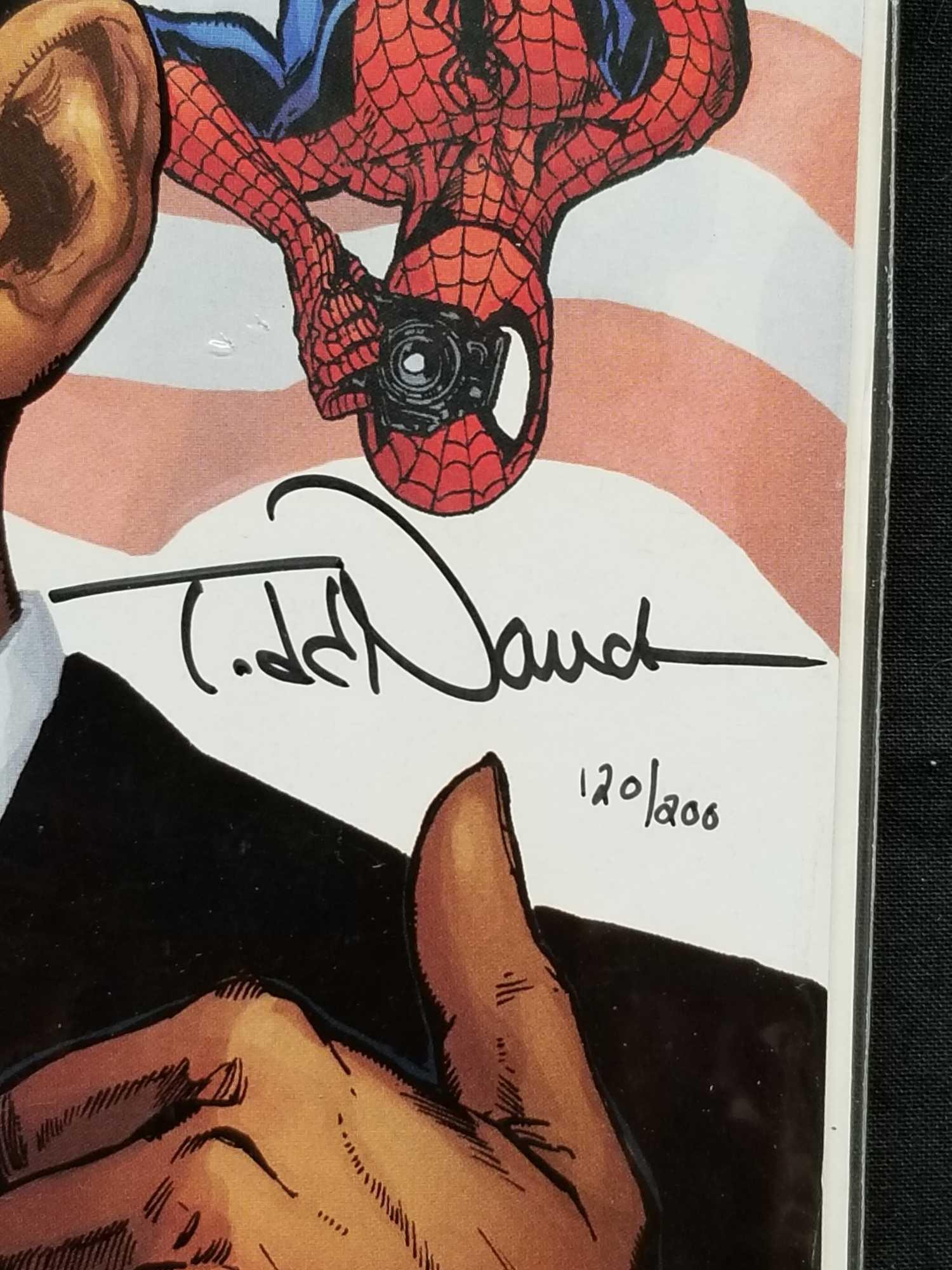 Todd Nauck Signed Spiderman Comics 2 Units