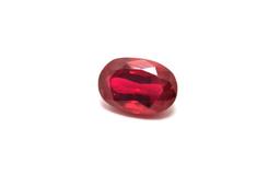 25.02ct Blood Red Ruby Mogok Burma Massive Natural Mined Gem Stone w/ Gem ID Card