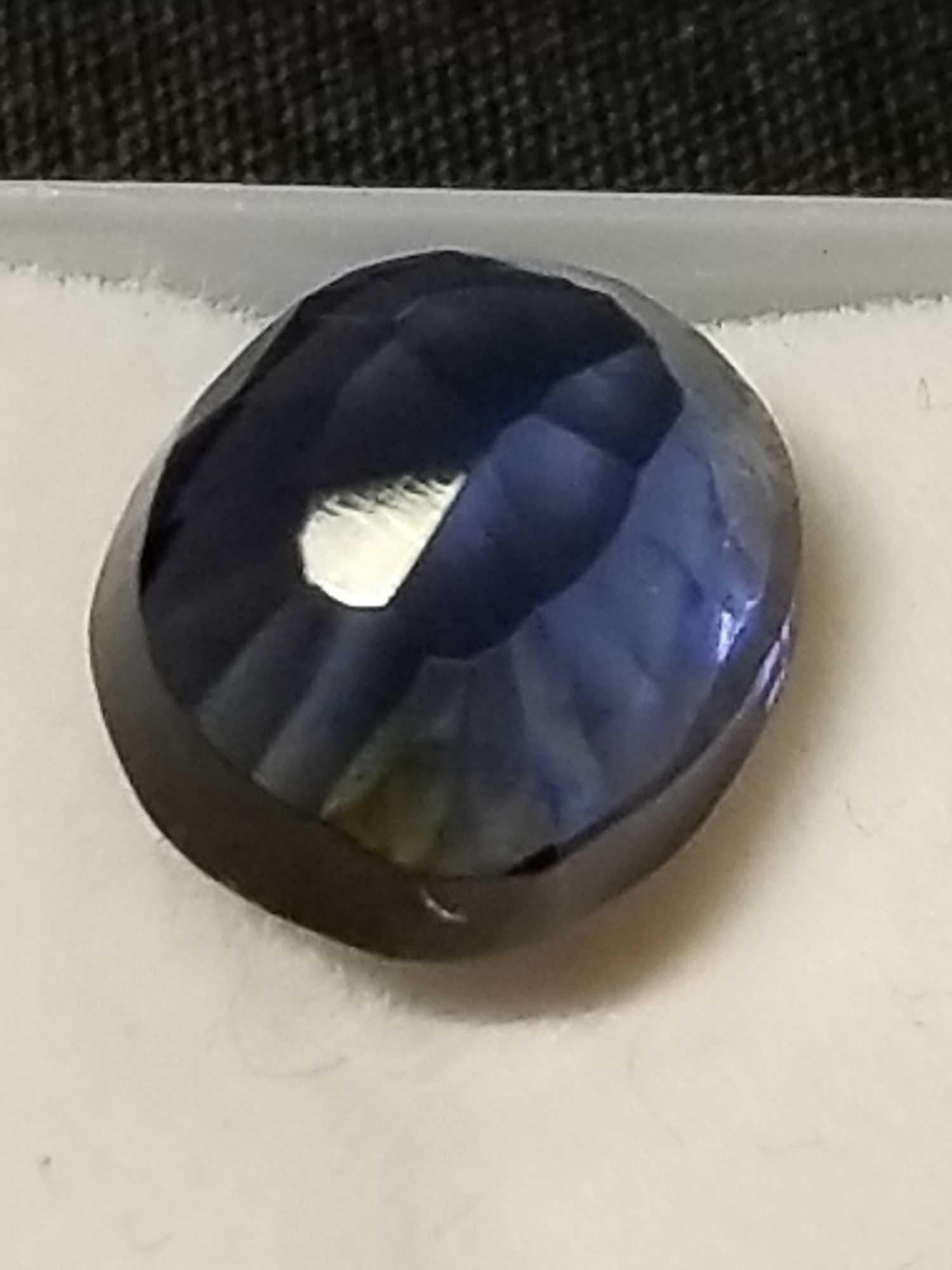 6.40 Ct. Natural Blue Sapphire Oval Beauty GGL Certified