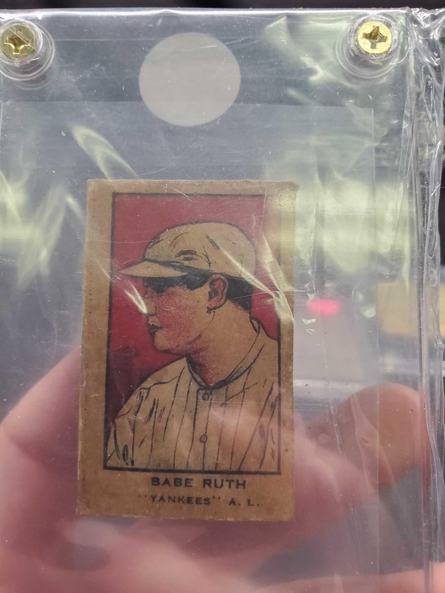 Non authenticated babe Ruth lot