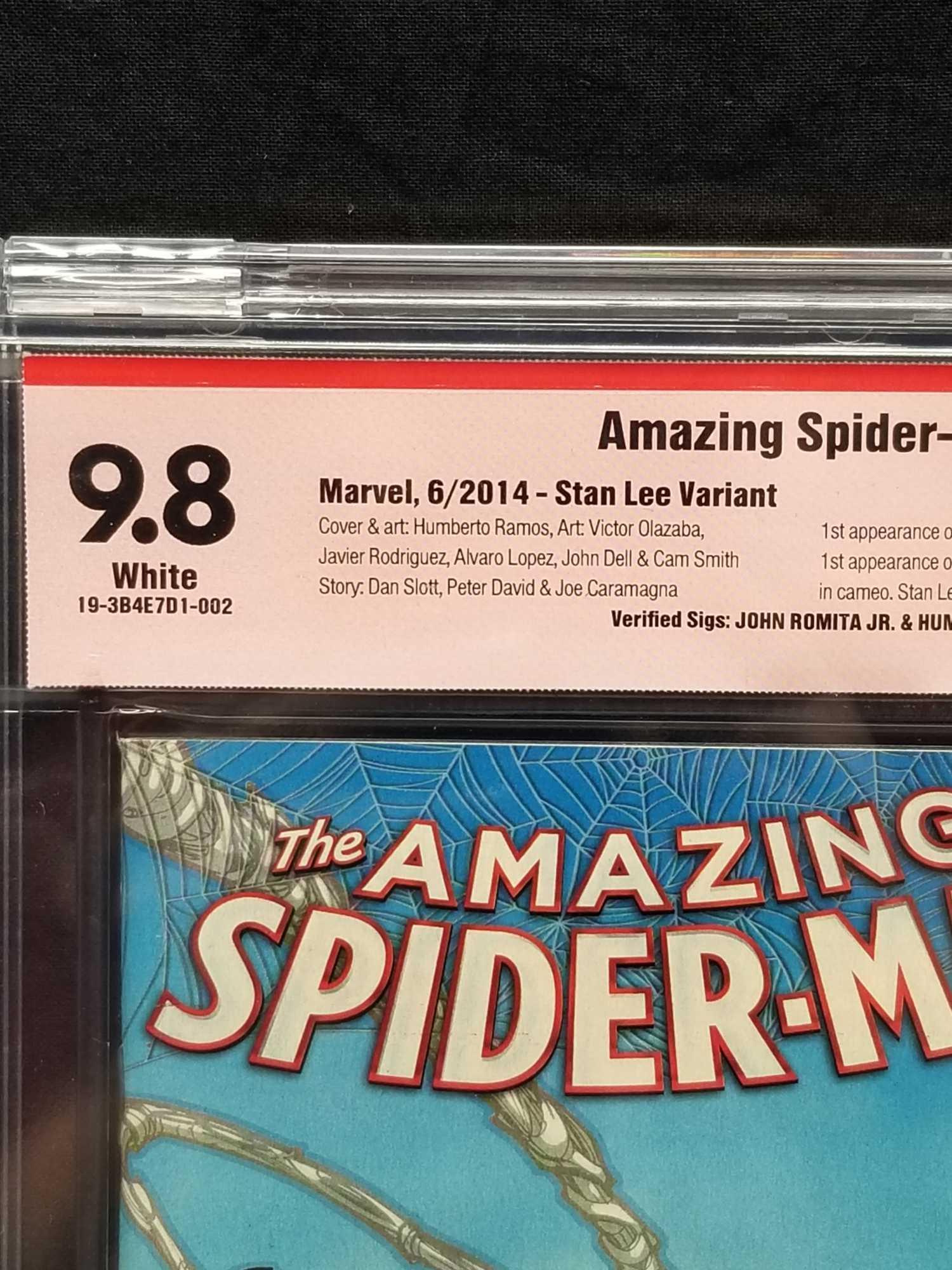 Amazing Spider Man #1 Signed Graded 9.8