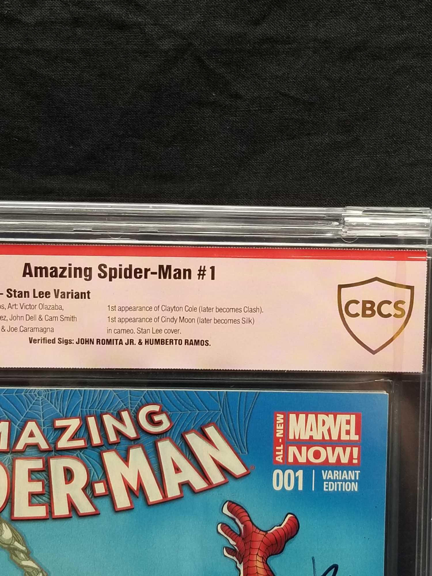 Amazing Spider Man #1 Signed Graded 9.8