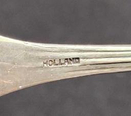 Silver holland spoon's 3 spoon's