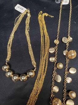 Beautiful Gold tone Necklaces.