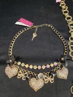 2 Betsey Johnson Necklaces