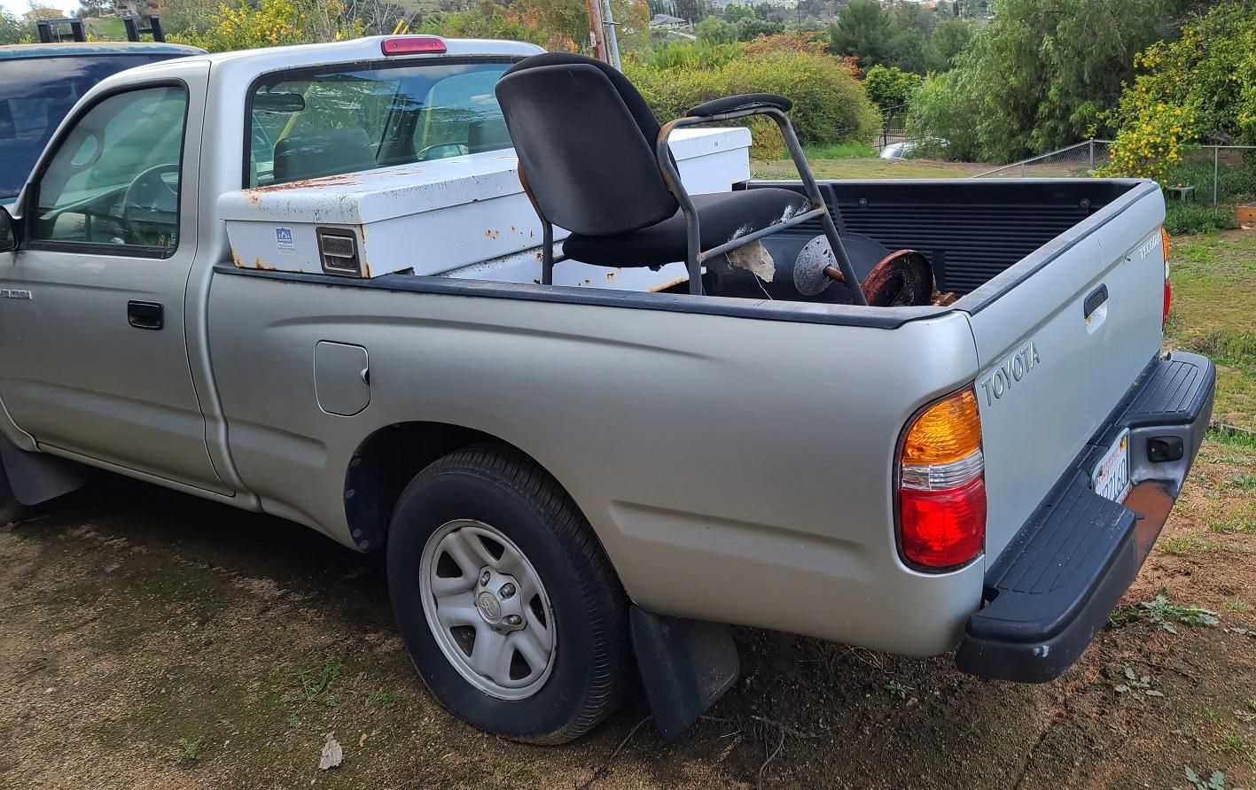 Toyota Tacoma Pickup Truck Front End Wreaked