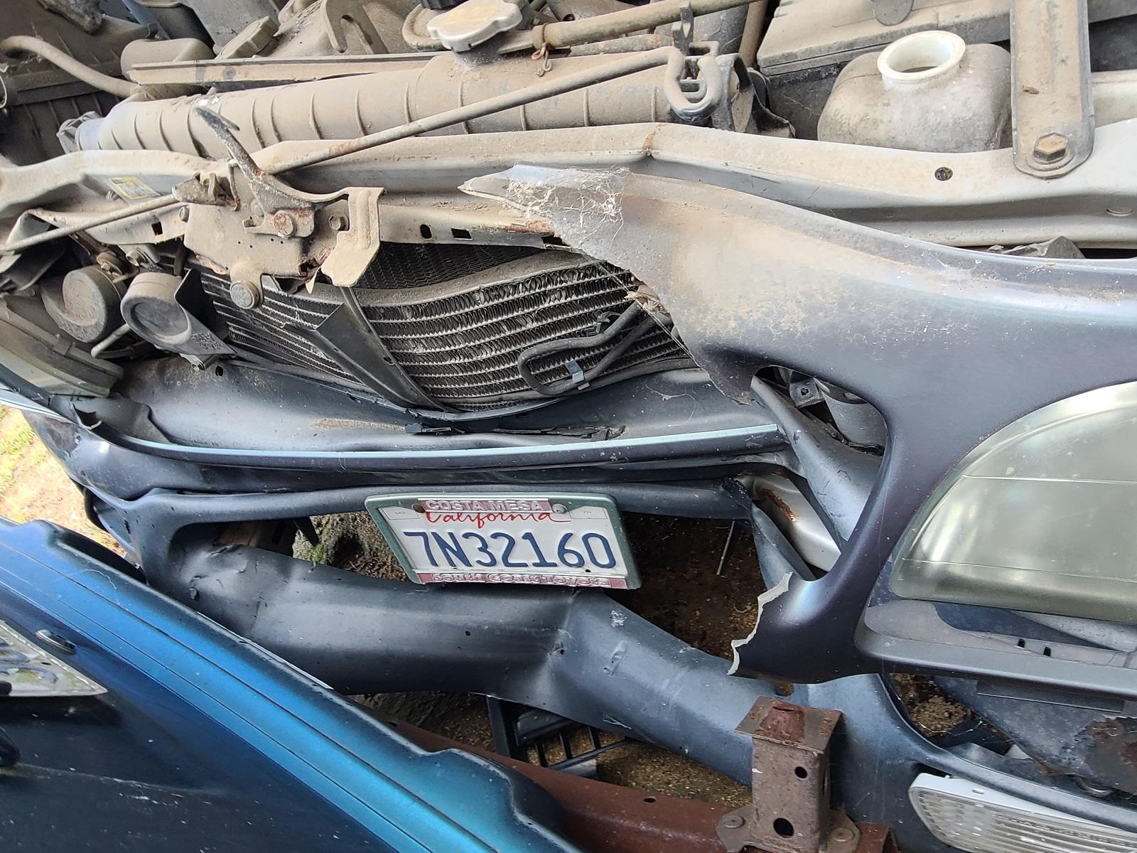 Toyota Tacoma Pickup Truck Front End Wreaked