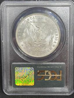 1885-O Morgan silver dollar MS64 slabed 90% silver