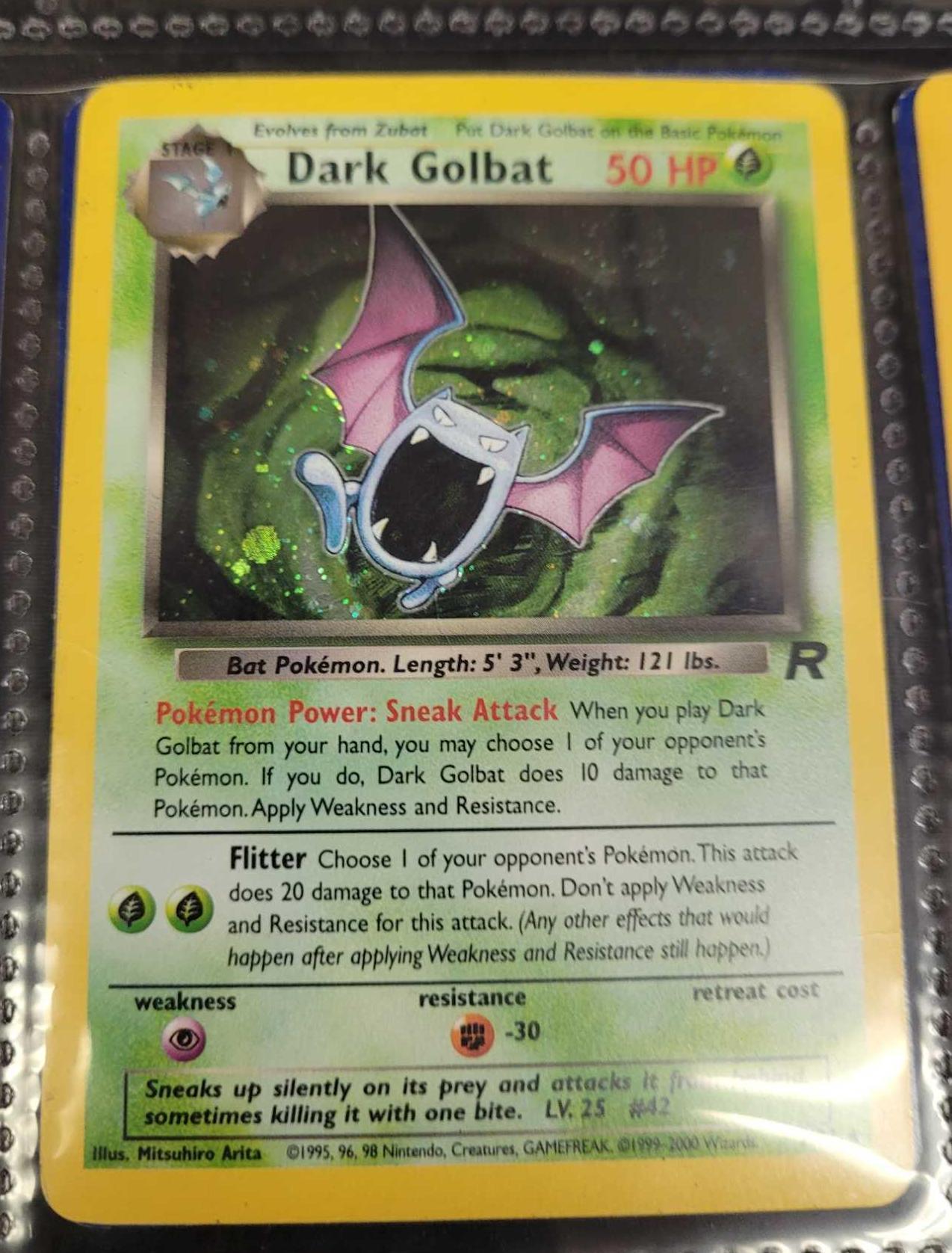 Pokemon cards WOTC holo