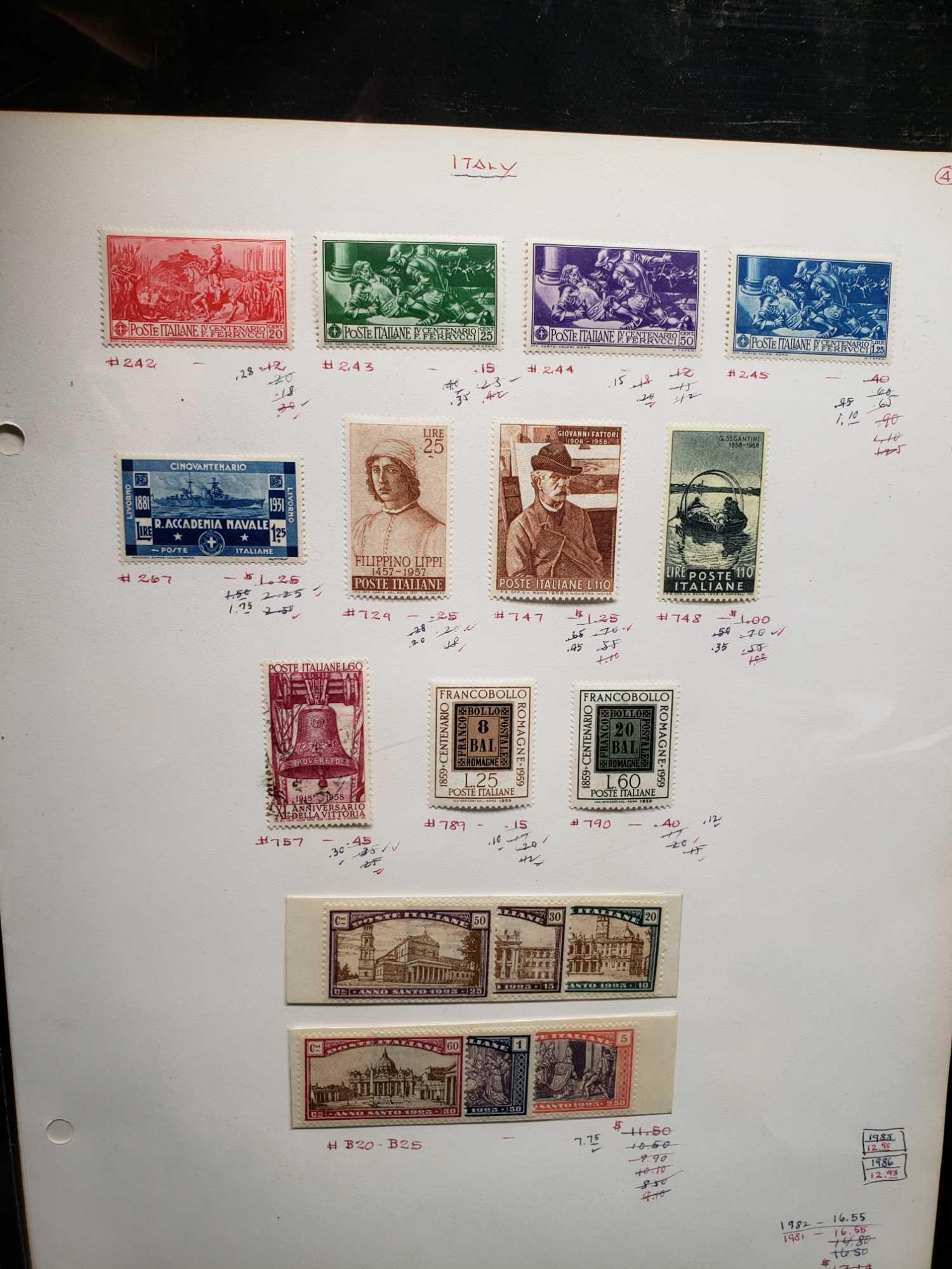 Rare Stamps of Italy