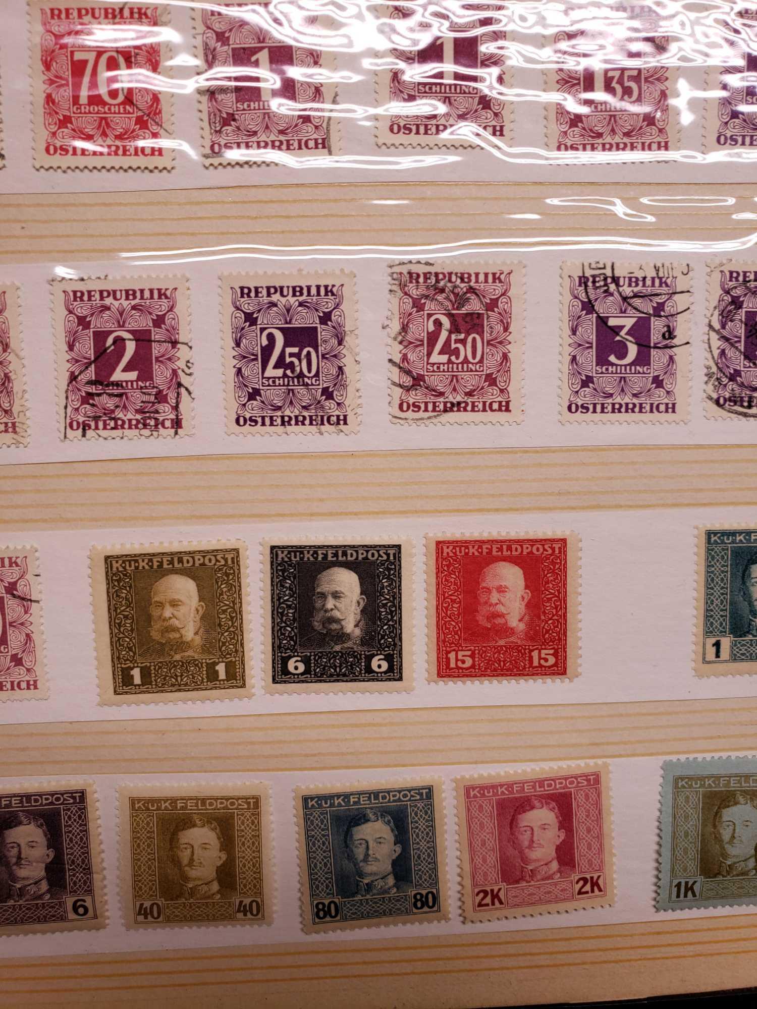 Rare Stamps of Republik Osterreich. Republik Ofierreidh and more