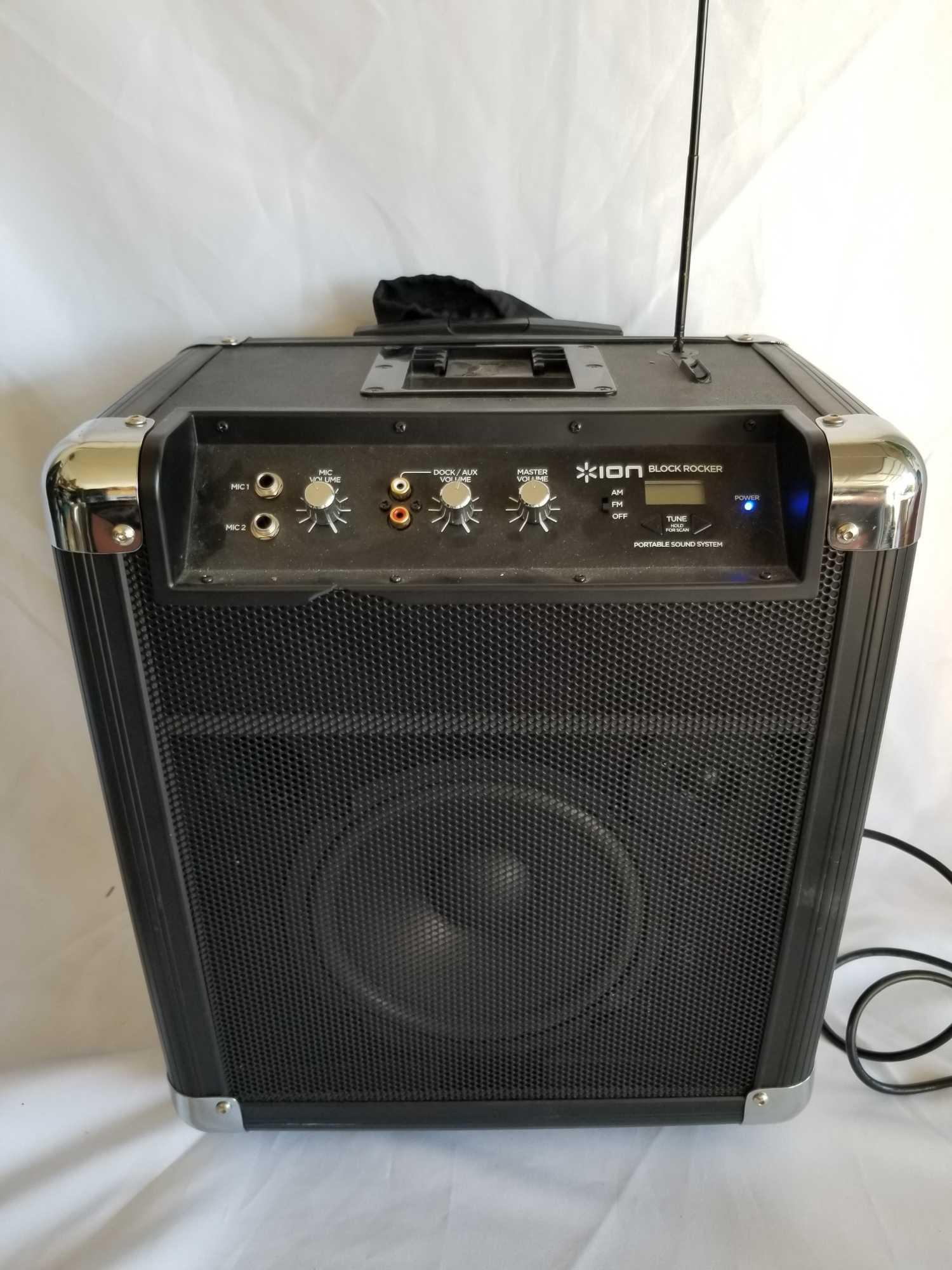 Ion Block Rocker Portable Sound System