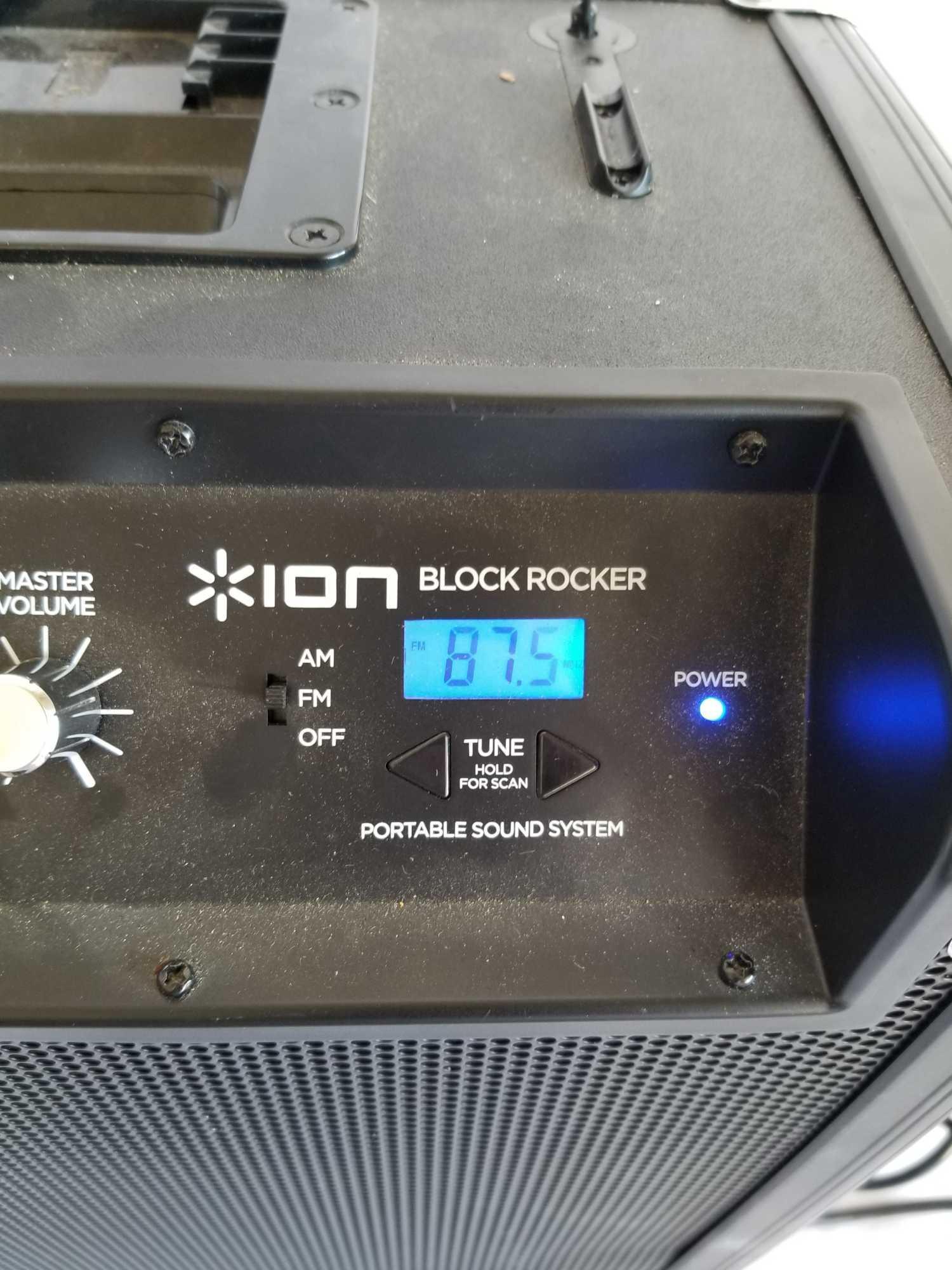 Ion Block Rocker Portable Sound System