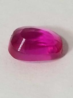 6.22 Ct Natural Pink Oval Cut Sapphire GGL Cert