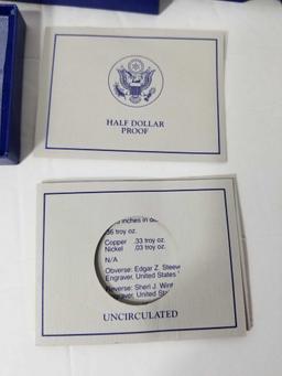 1986 Liberty Half Dollar Proof in Box 3 Units