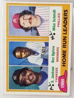 1981 Topps Home Run Leaders PSA Graded EX-MT 6