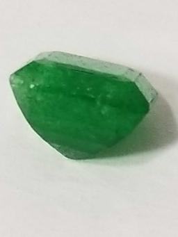 8.67 Ct Natural Green Square Cut Emerald GGL Cert