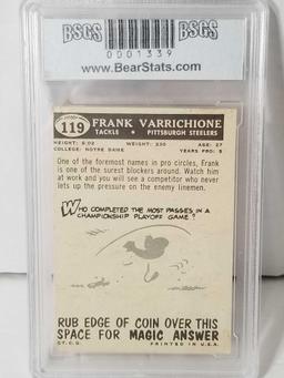 1959 Topps Frank Varrichione Graded NRMT 7