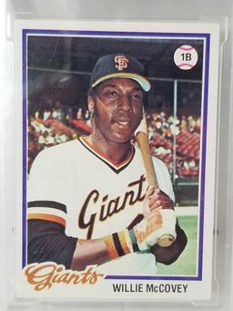 1978 Topps Willie McCovey Graded EX/NM 6