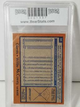 1978 Topps Willie McCovey Graded EX/NM 6