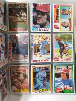 Pete Rose Griffey Gwynn Baseball Cards in Pages