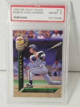 1994 SR Draft Picks Nomar Garciaparra PSA NM-MT 8