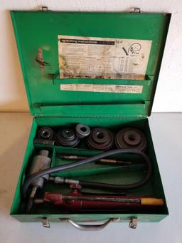 Greenlee No. 7310 Knockout Punch Driver Set