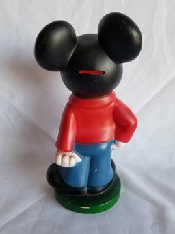 Vintage Disney Mickey Mouse Play Pal Bank