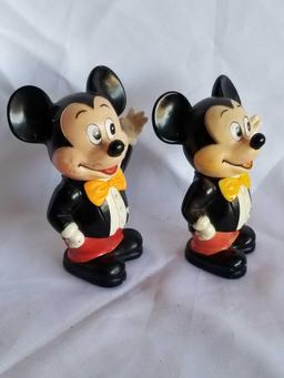 Vintage Disney Mickey Mouse Coin Banks 2 Units