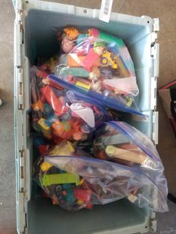 Bin Full of Pez Dispensers