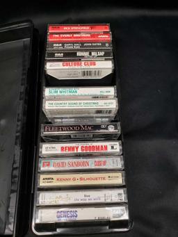 Cassette tapes. Kenny G. David Sanborn. Luther Vandross. Chuck Berry and more.