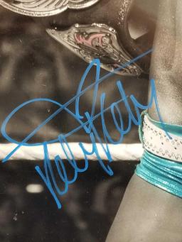 Kelly Kelly WWE Wrestler Signed Photo COA