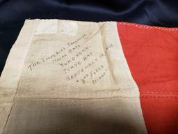 The Imperial Japanese Naval Base Yokosuka Tokyo Bay September 19 1945. 3rd Fleet Night Flag