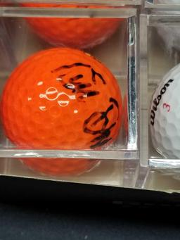 Box of Signed Golf Balls 6 Units