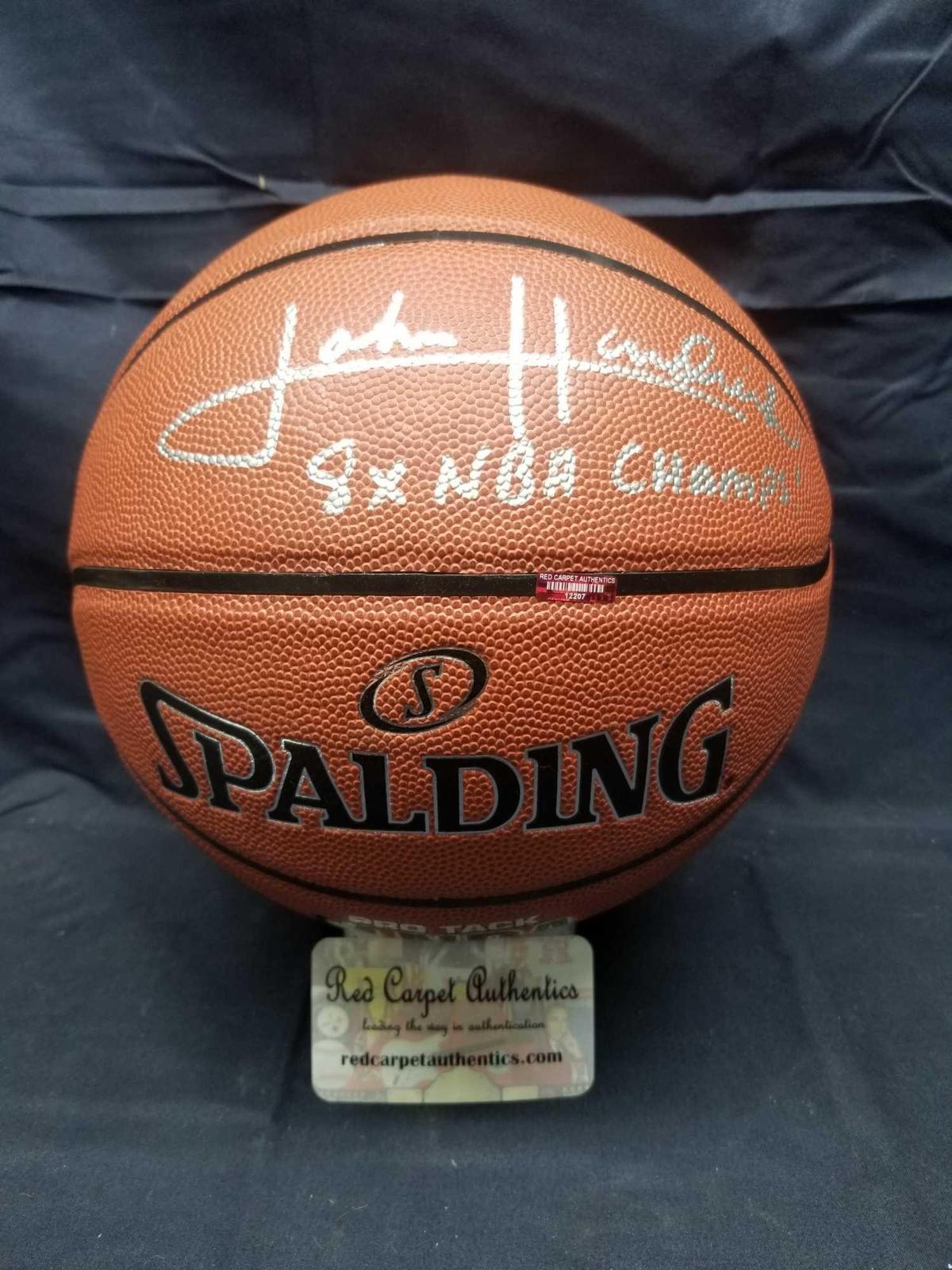 John Havelicek Signed Basketball COA